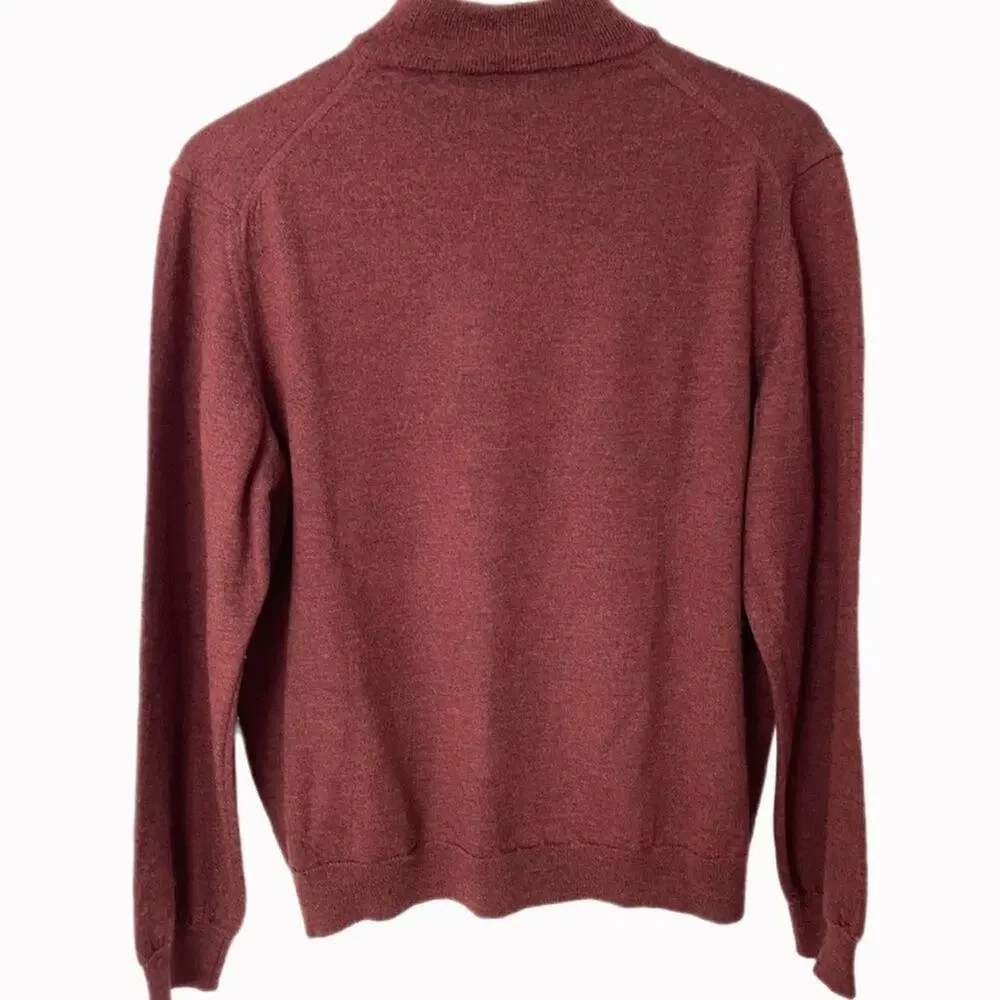 Vintage 90s Mock Neck Sweater Sz M - Picture 2 of 4
